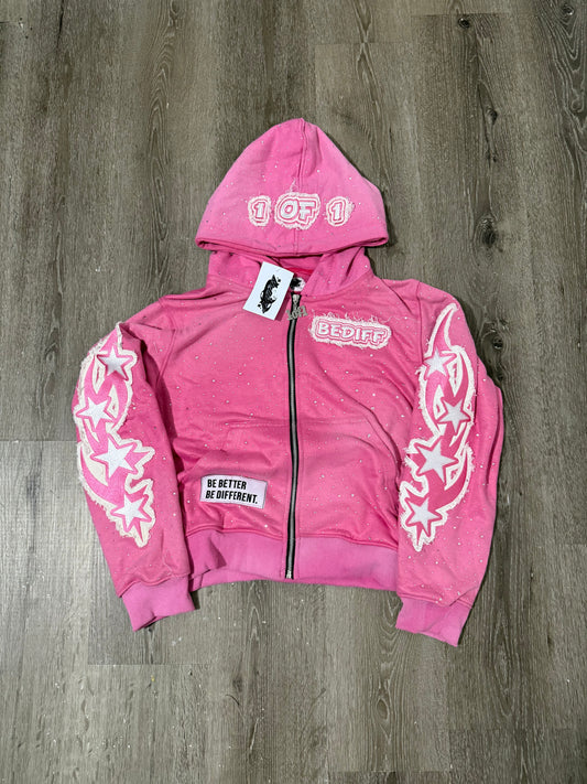 Pink BeDiff Hoodie