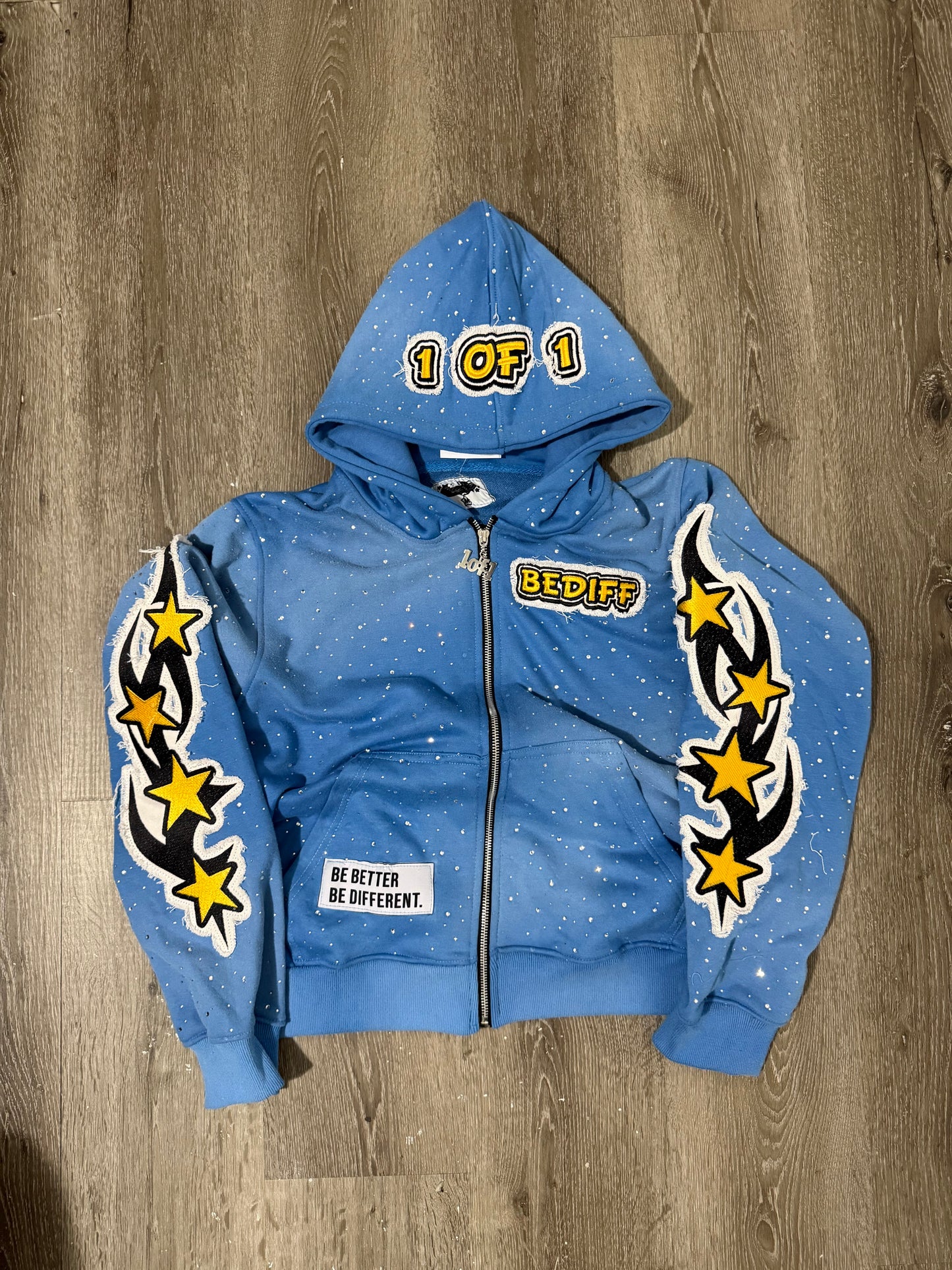 Blue BeDiff Hoodie