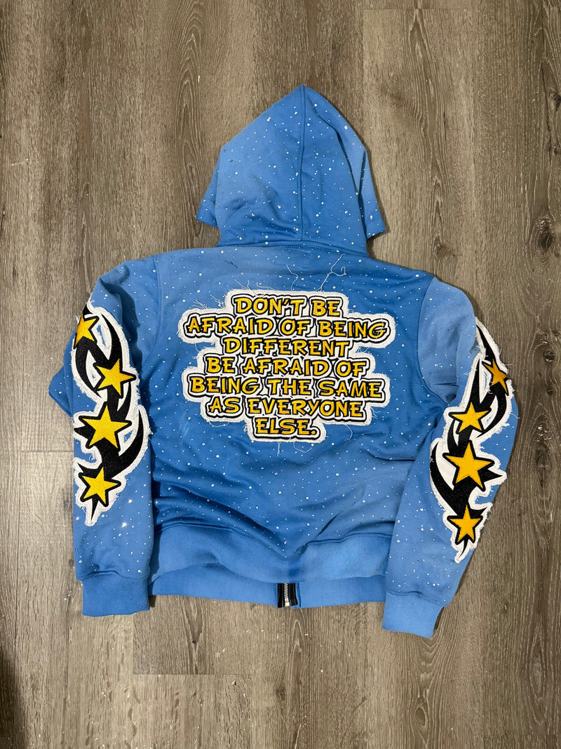 Blue BeDiff Hoodie